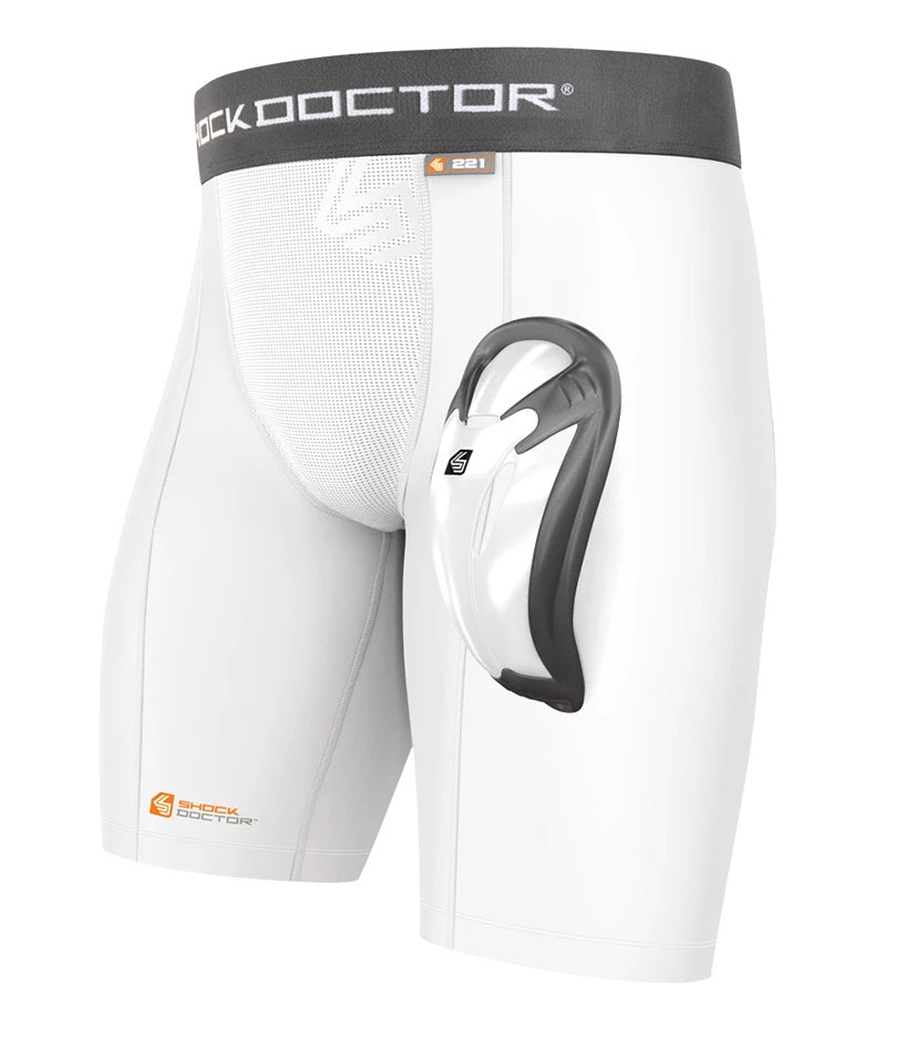 Ultra Pro Compression Shorts w Carbon Athletic Cup  Shock Doctor